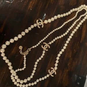 CHANEL Anniversary Pearl Necklace